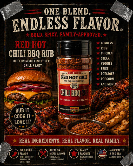 Red Hot BBQ Rub